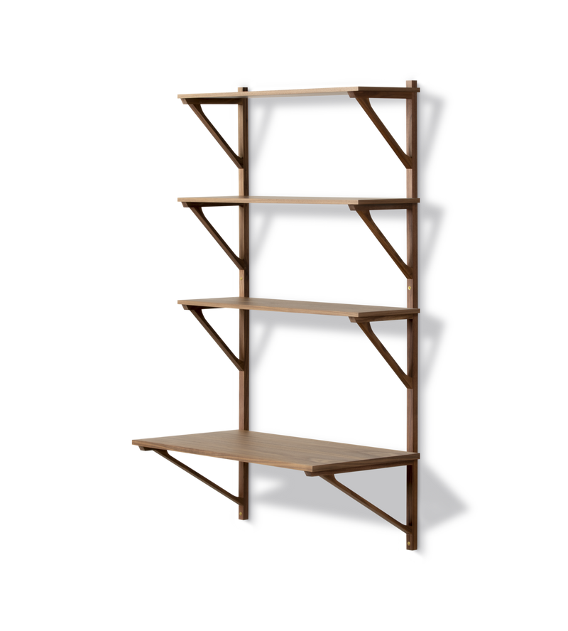 BM29 Shelf with Desk 1-Wide