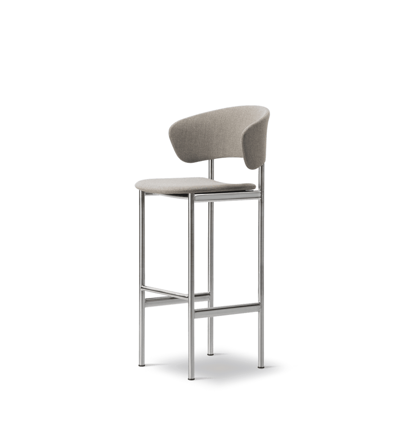 PLAN Barstool w/ Arm - Fully Upholstered