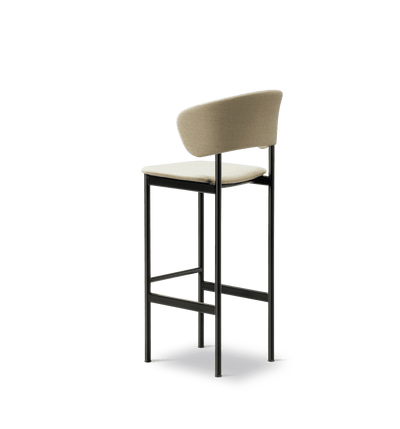 PLAN Barstool w/ Arm - Fully Upholstered