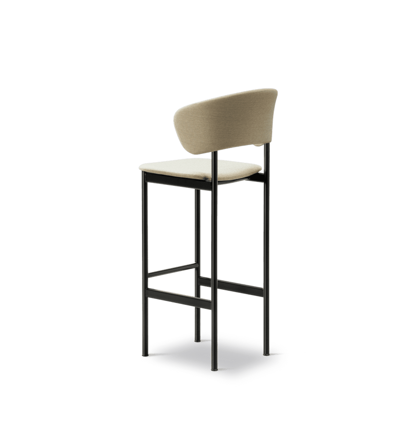 PLAN Barstool w/ Arm - Fully Upholstered