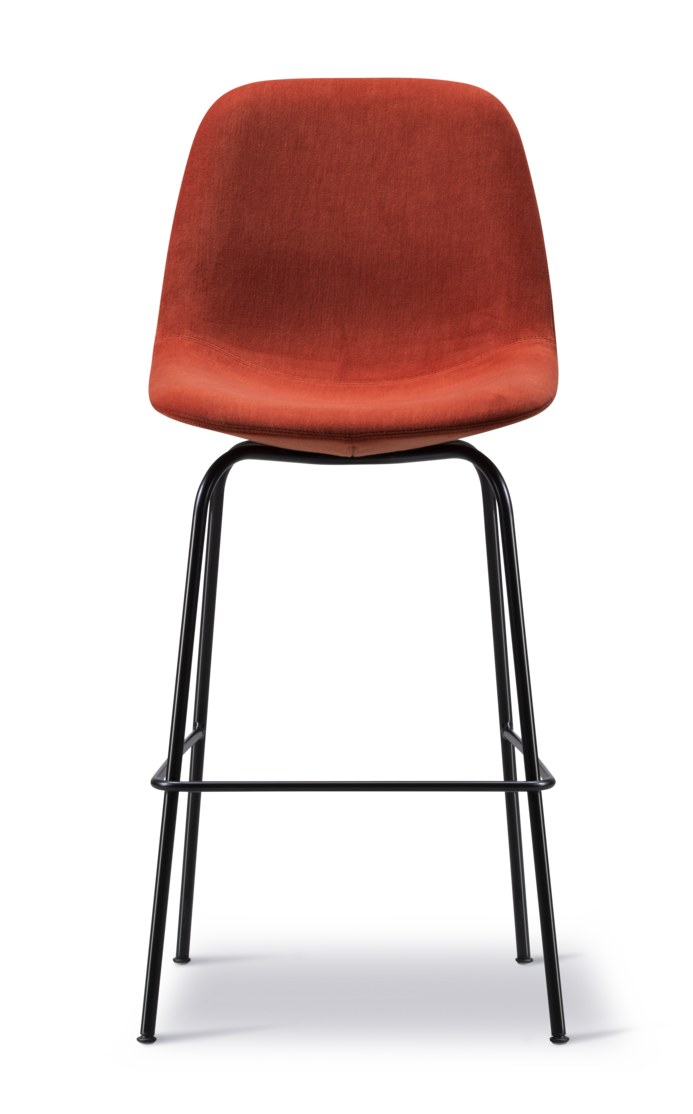 Eyes 4-Leg Barstool with Buttons - OUTLET