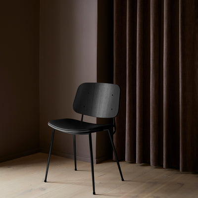 Soborg Chair - Steel Frame, Seat Upholstered - OUTLET