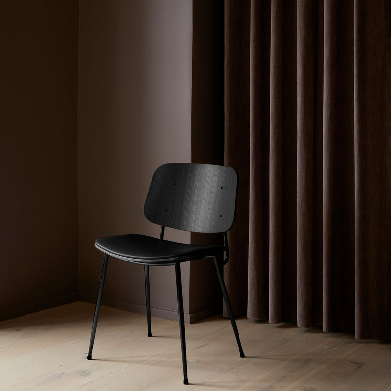 Soborg Chair - Steel Frame, Seat Upholstered - OUTLET