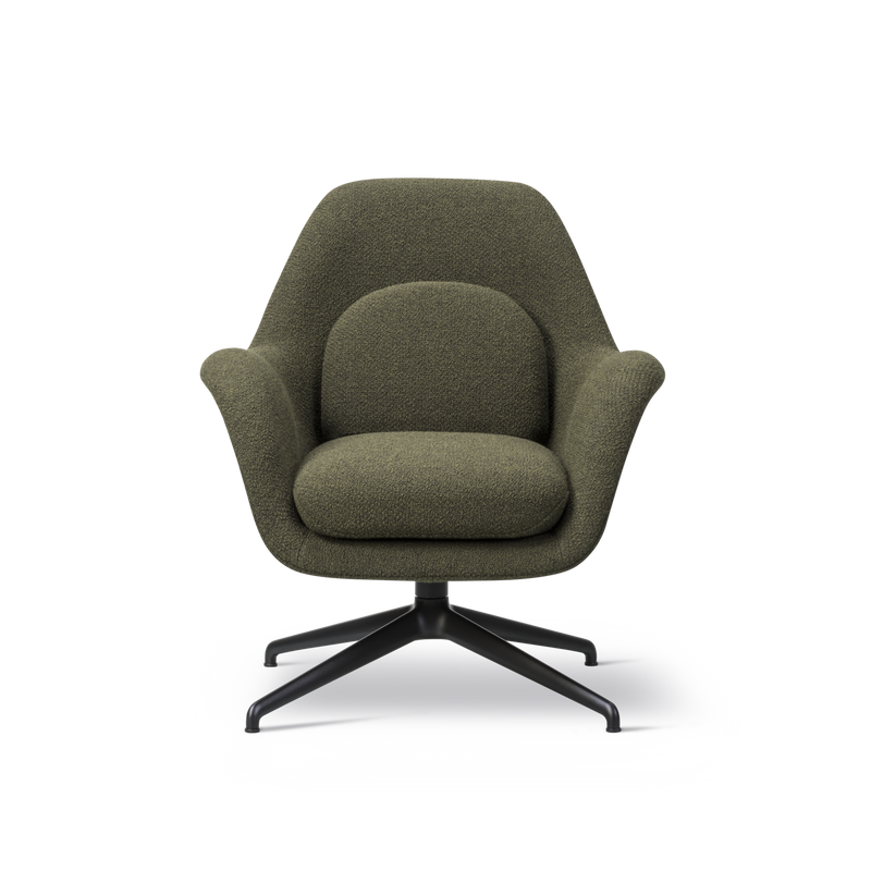 Swoon Lounge Swivel Chair - Petit - Fabric Shell